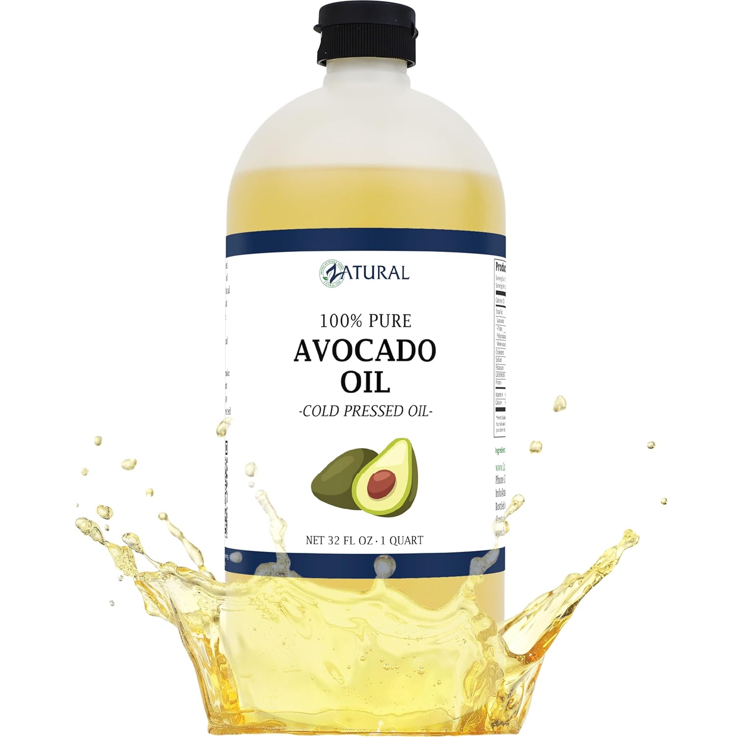 Zatural 100% Pure Avocado Oil